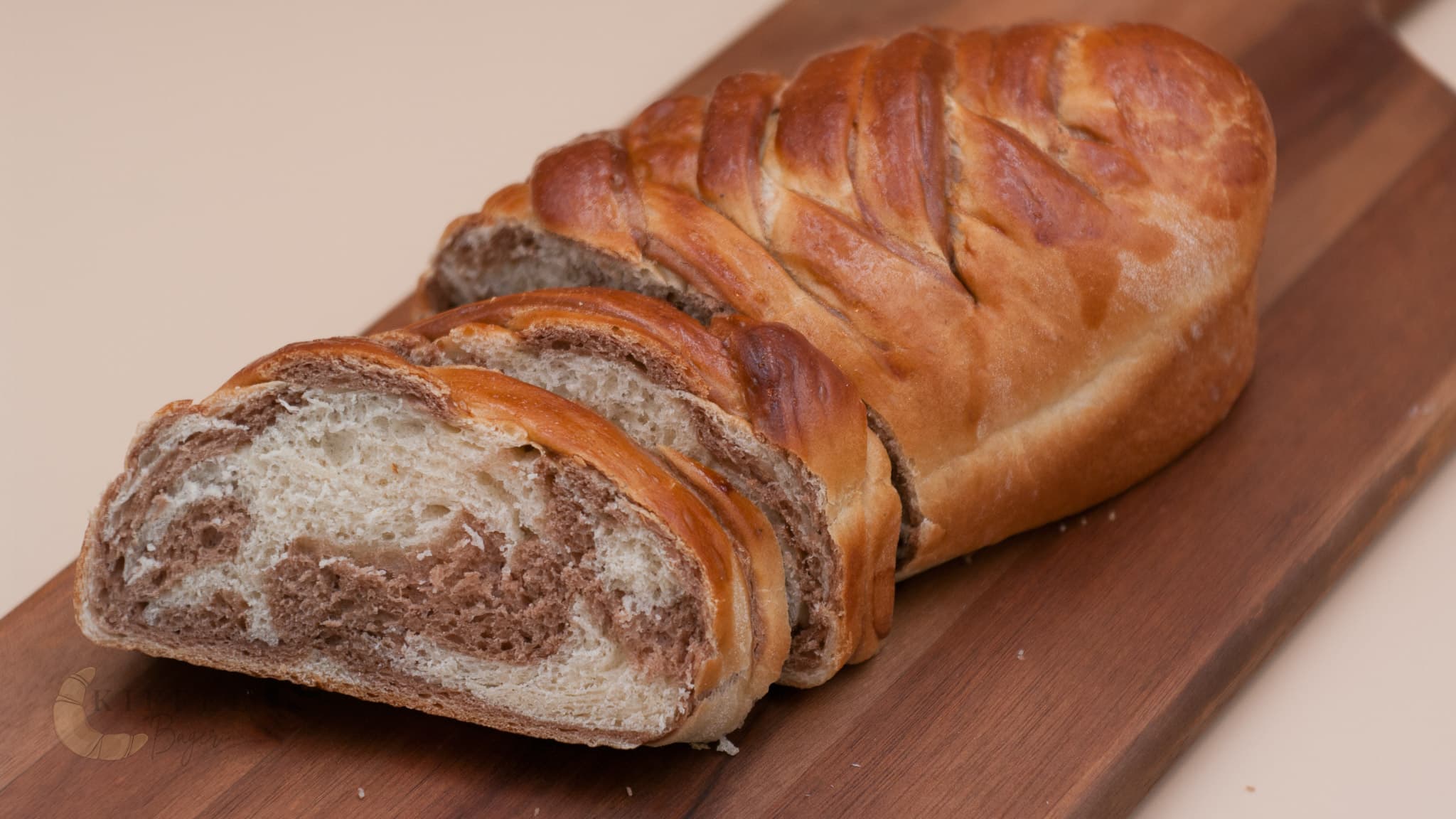 Tvåfärgad Chokladfläta